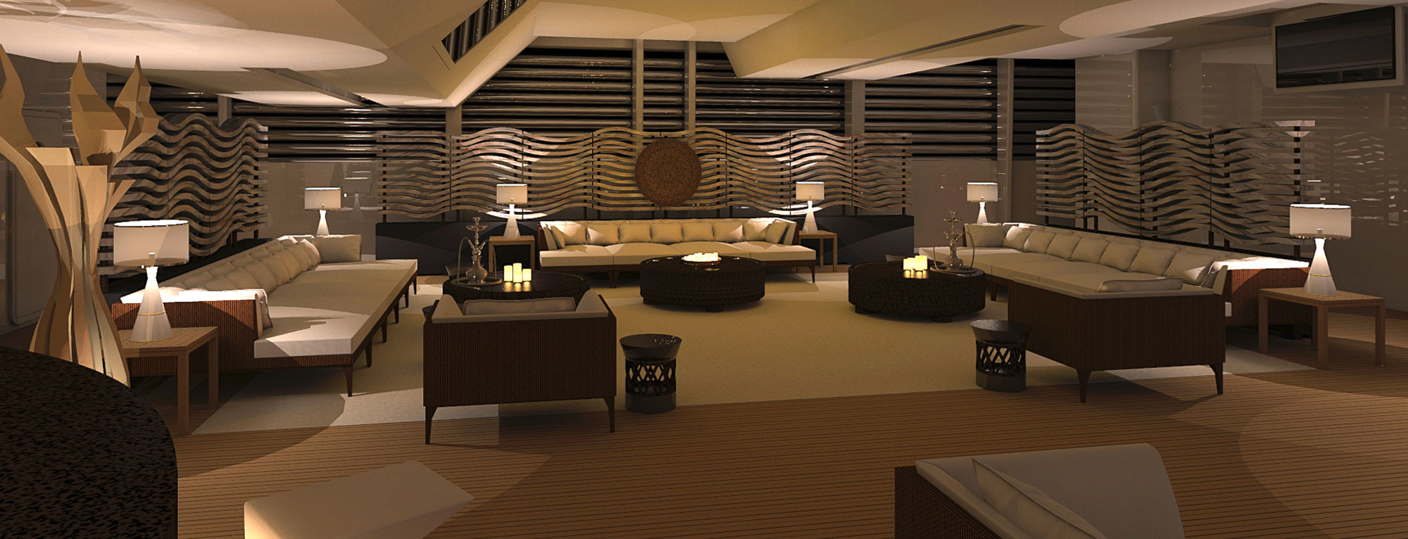 Chillout Lounge 140m Matthew Trustam Design